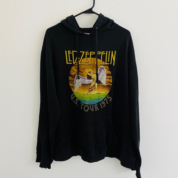 Led Zeppelin Other - Led Zeppelin 2007 US ‘75 Tour Hoodie XL